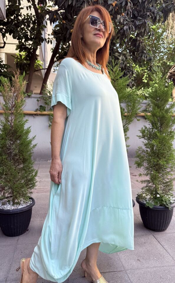 Marlon Elbise Mint Yeşili