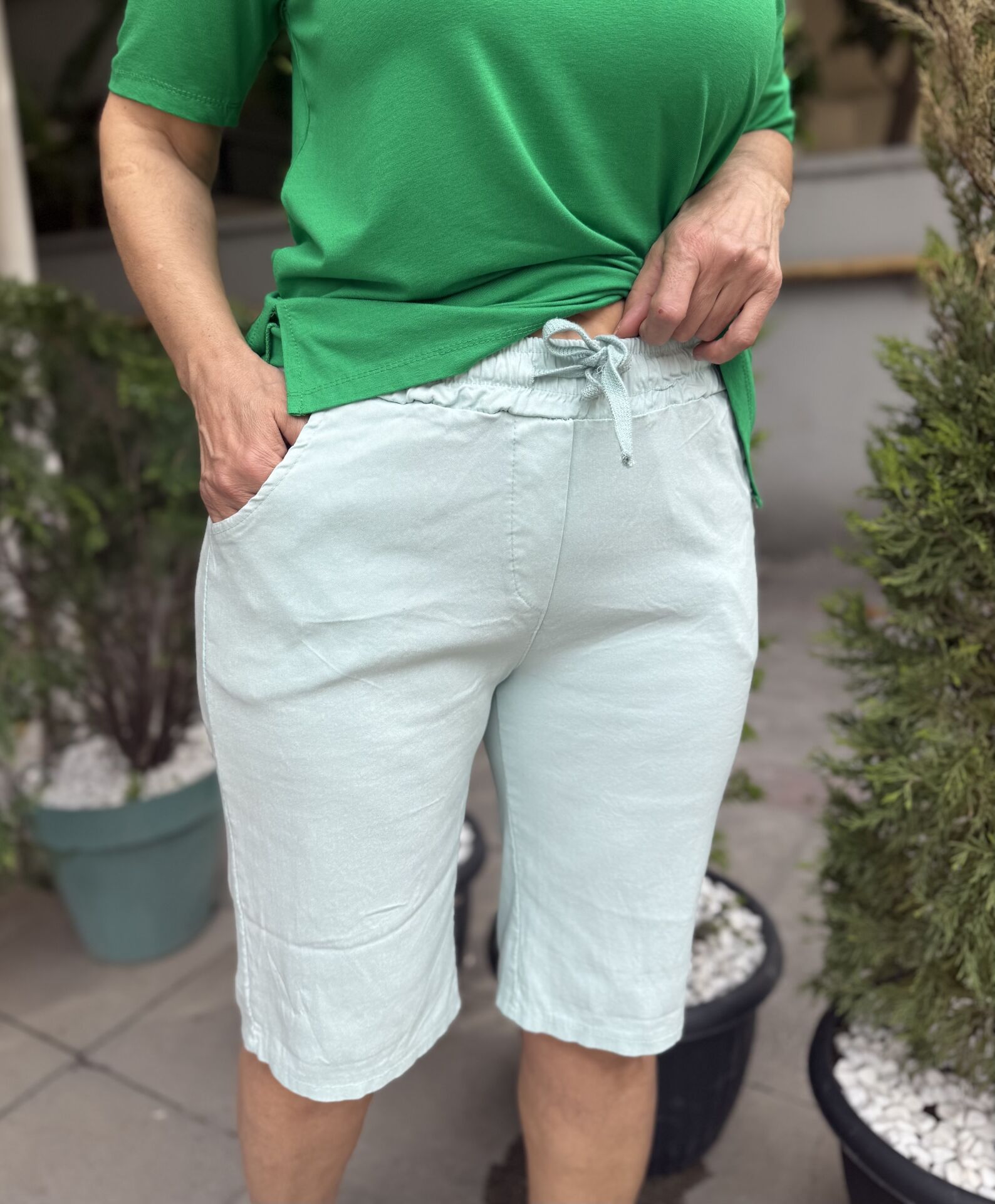 İtalyan Şort Mint