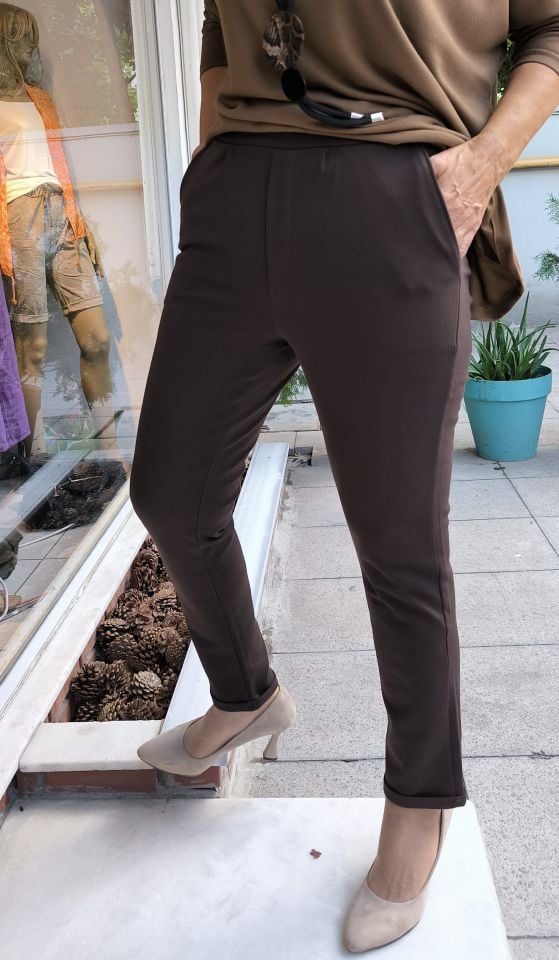 Eşofman Pantolon Acı Kahve