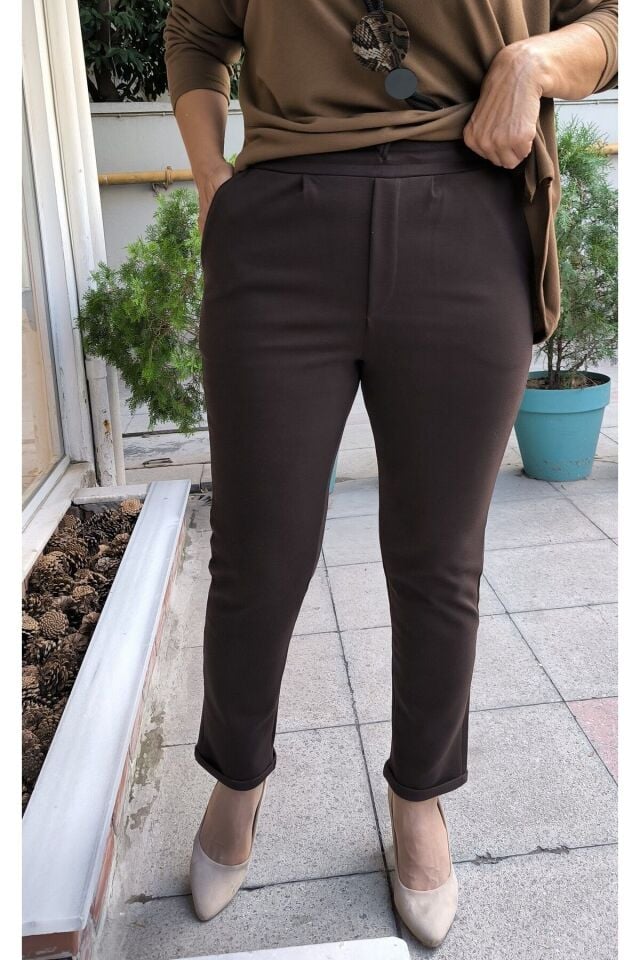 Eşofman Pantolon Acı Kahve