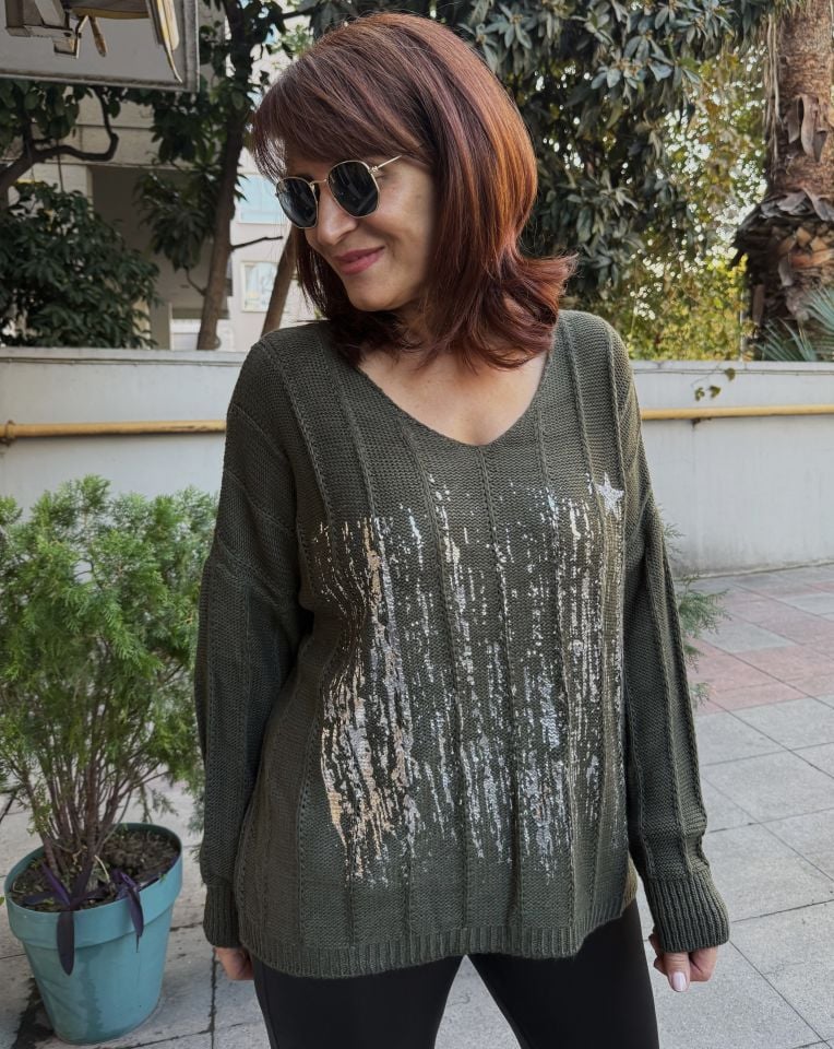 Stars İtalyan Kazak Haki