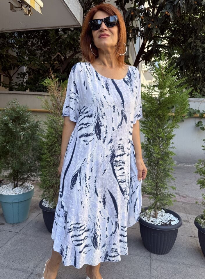 July İtalyan Elbise Bej