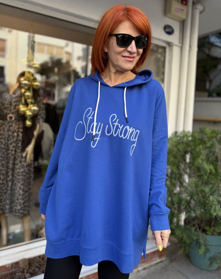 Stay Strong Sweatshirt Saks Mavi