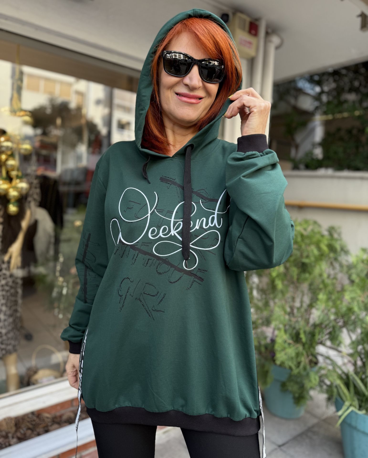 Weekend Luizza Sweatshirt Yeşil