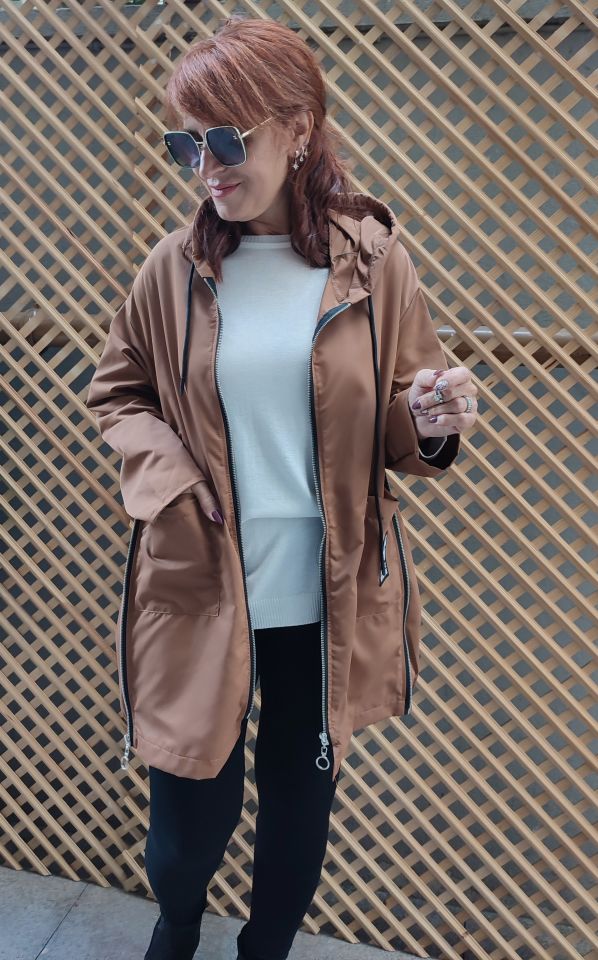 Stella Yağmurluk Kahve