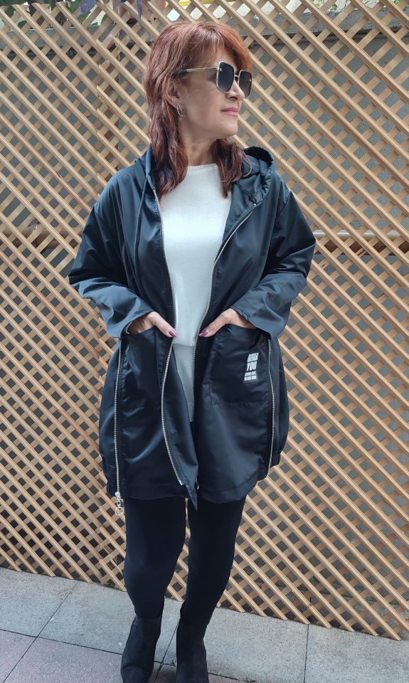 Stella Yağmurluk Siyah