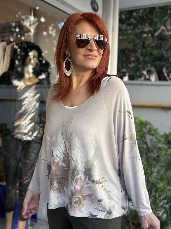 Orchid İtalyan Bluz Bej
