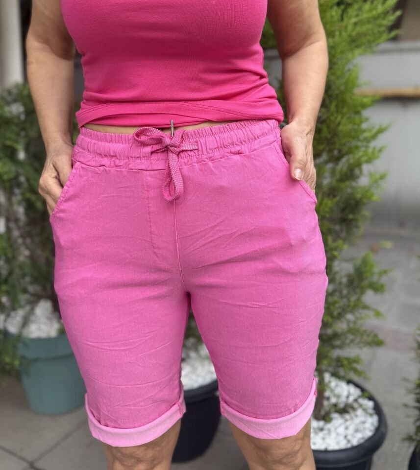 İtalyan Şort Pembe
