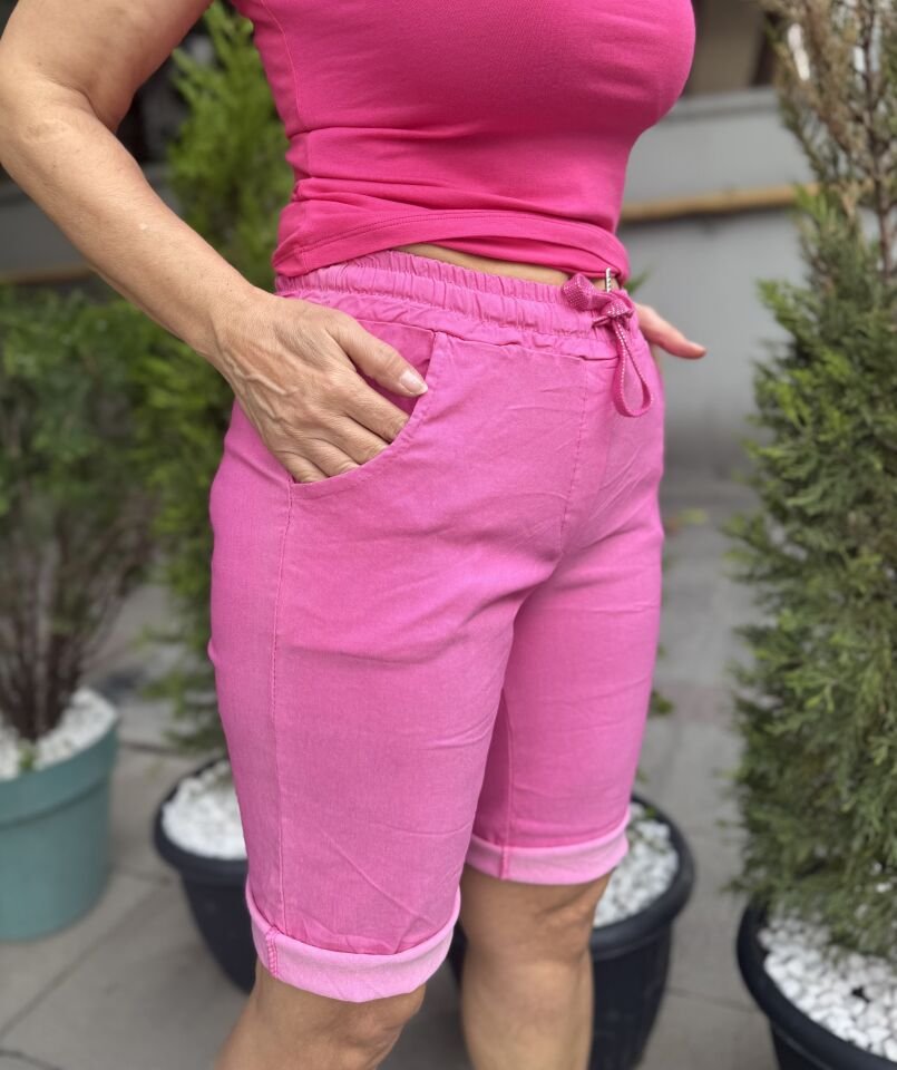 İtalyan Şort Pembe