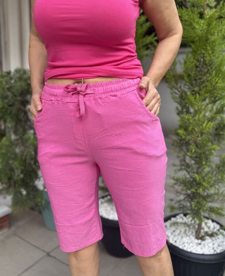 İtalyan Şort Pembe