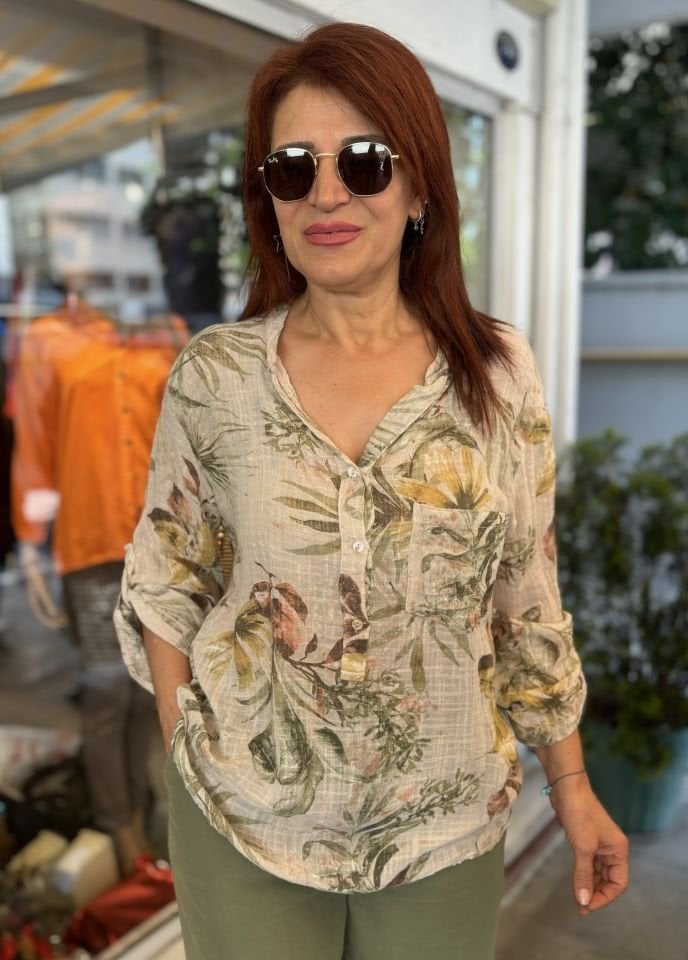 Palm İtalyan Gömlek Bej