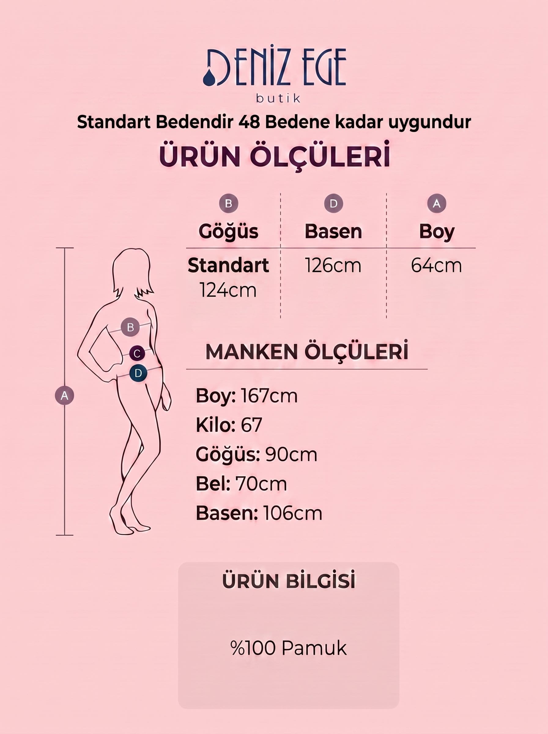 Pamuk - Keten Dokulu Kolyeli Bluz Bebe Mavi - Görsel 5
